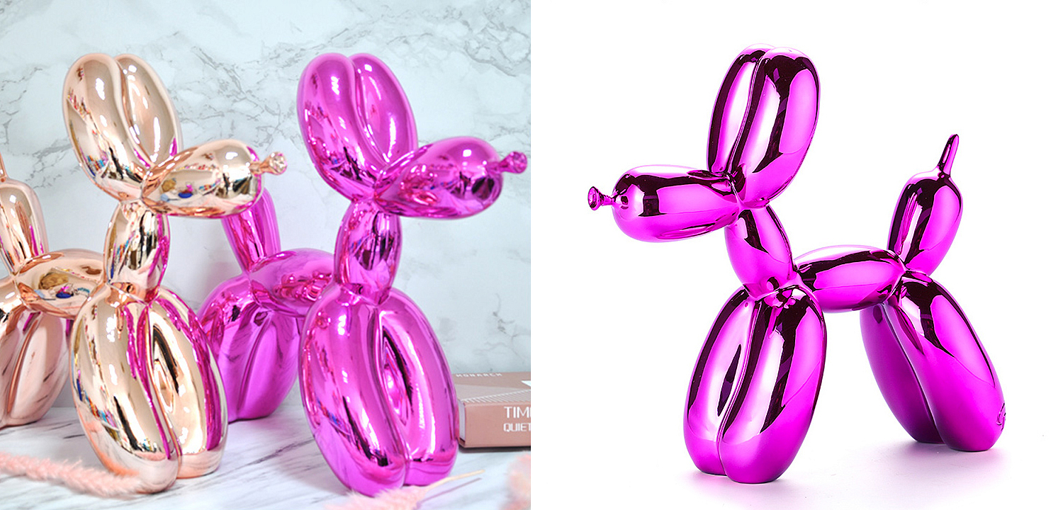 Статуэтка Jeff Koons Balloon Dog fuchsia Статуэтка Jeff Koons Balloon Dog fuchsia - Loft-Concept в Рязани