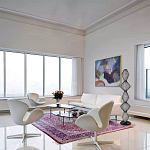 Торшер светодиодный с плетеным металлическим каркасом Metal Interweaving варинант исполнения - 1 | Loft Concept в Рязани