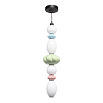 Подвесной светильник фигурный с керамическими элементами 32W LED Fragrant Light варинант исполнения - 3 | Loft Concept в Рязани