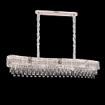 Люстра волнистой формы с каскадом из прозрачного хрусталя Constant Sparks варинант исполнения - 1 | Loft Concept в Рязани