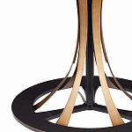 Торшер с основанием в виде стебля с листьями и тканевым абажуром Flowing Leaves варинант исполнения - 3 | Loft Concept в Рязани