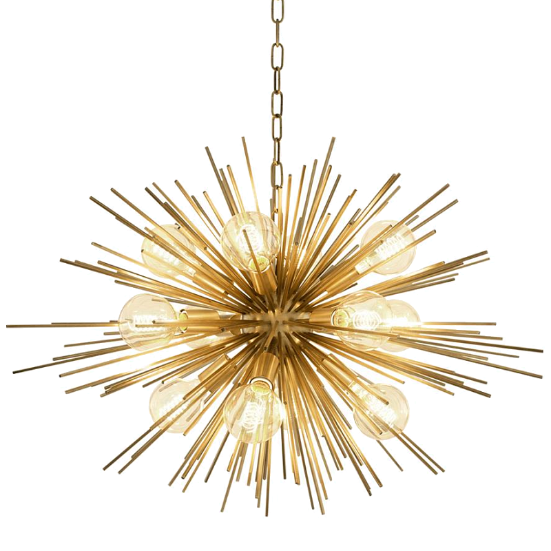 Люстра Chandelier Boivin Brass Латунь Люстра Chandelier Boivin Brass Латунь в Рязани | Loft Concept