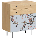 Комод с принтом на ящиках Elise Chest of Drawers варинант исполнения - 6 | Loft Concept в Рязани