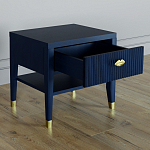 Прикроватная тумбочка с ящиком Elsa Dreams Blue варинант исполнения - 2 | Loft Concept в Рязани