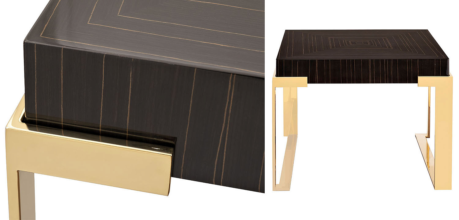 Приставной стол Mercer Golden Geometry Приставной стол Mercer Golden Geometry - Loft-Concept в Рязани