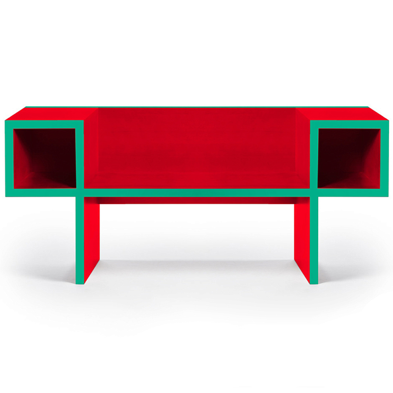 Дизайнерская разноцветная скамья Poltronova Canton Bench Мульти Красный Зеленый Оранжевый Синий Дизайнерская разноцветная скамья Poltronova Canton Bench Мульти Красный Зеленый Оранжевый Синий в Рязани | Loft Concept