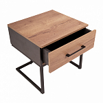 Тумба прикроватная с ящиком в стиле лофт Urban Style Space варинант исполнения - 2 | Loft Concept в Рязани