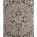 Шкаф с орнаментом ручная резьба из дерева Indian Antique Furniture  варинант исполнения - 1 | Loft Concept в Рязани