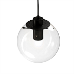 Подвесной светильник Selene Glass Ball Ceiling Lights Black  40 cm варинант исполнения - 3 | Loft Concept в Рязани