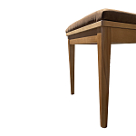 Пуф из массива бука обивка велюр Tasteful Furniture варинант исполнения - 2 | Loft Concept в Рязани