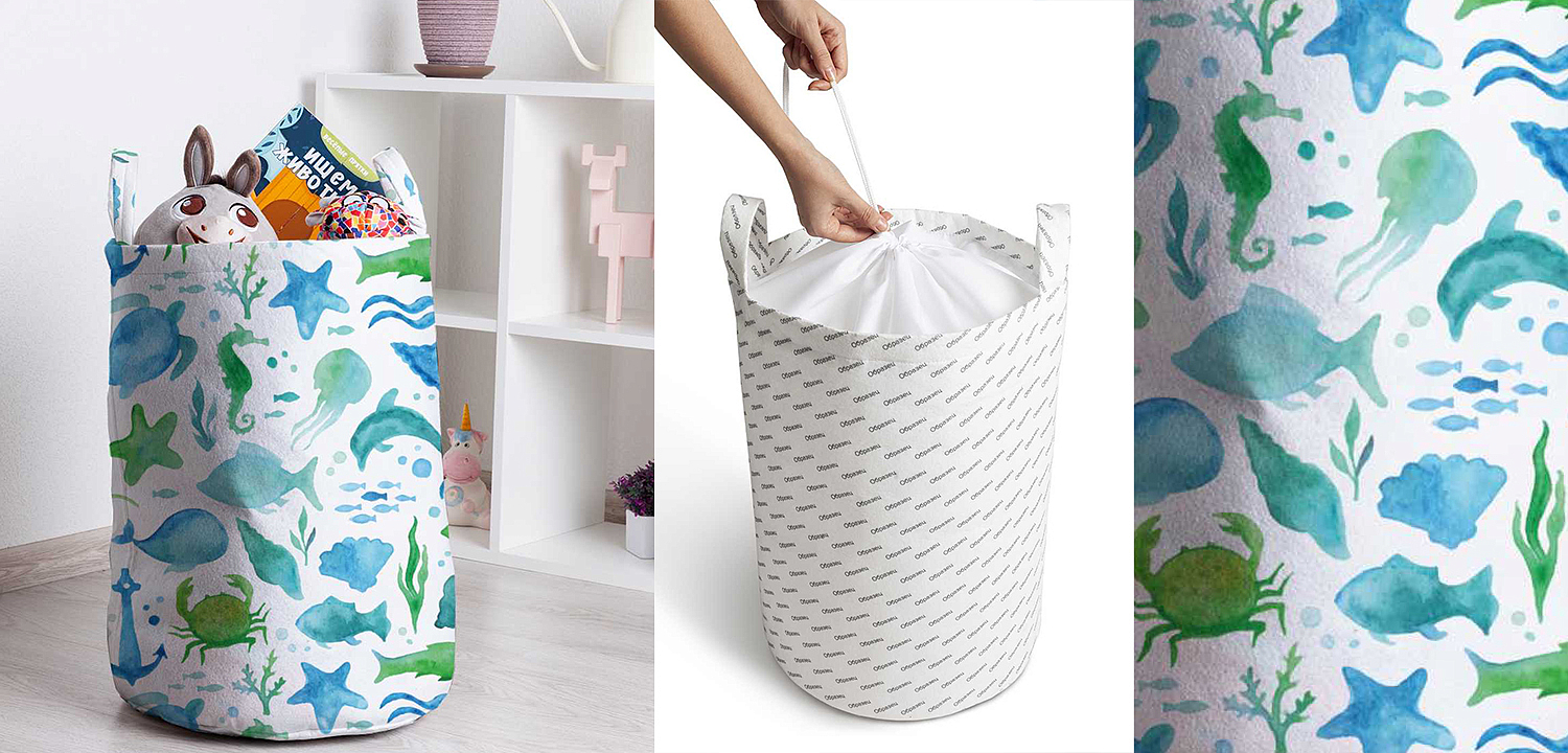 Корзина Marine life Basket Корзина Marine life Basket - Loft-Concept в Рязани