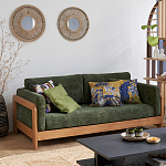 Диван двухместный Verde зеленый варинант исполнения - 7 | Loft Concept в Рязани