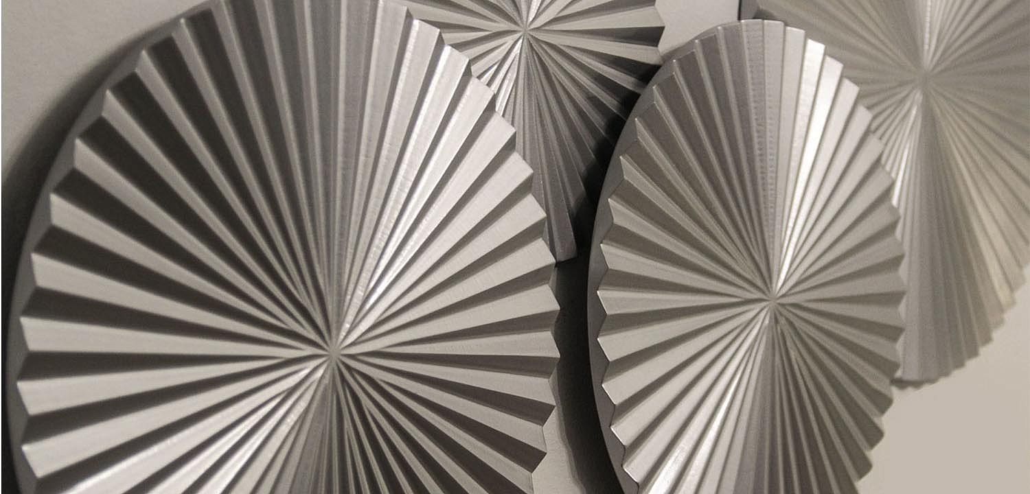 Арт-объект Apollo Silver Wall Plaque Disc 4 Арт-объект Apollo Silver Wall Plaque Disc 4 - Loft-Concept в Рязани