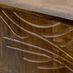 Широкая тумба с фактурным фасадом Termite варинант исполнения - 5 | Loft Concept в Рязани