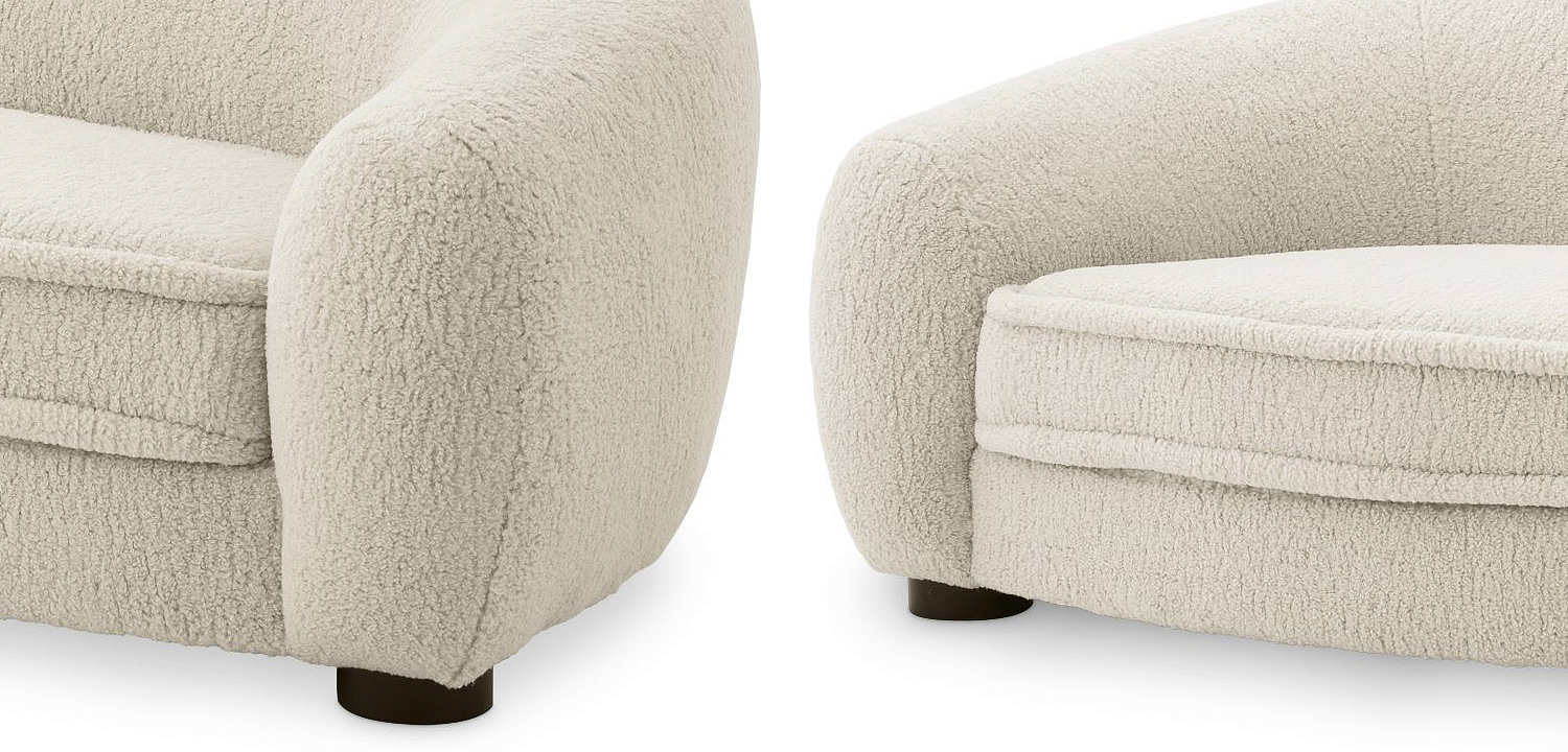 Диван Eichholtz Sofa Freud cream Диван Eichholtz Sofa Freud cream - Loft-Concept в Рязани