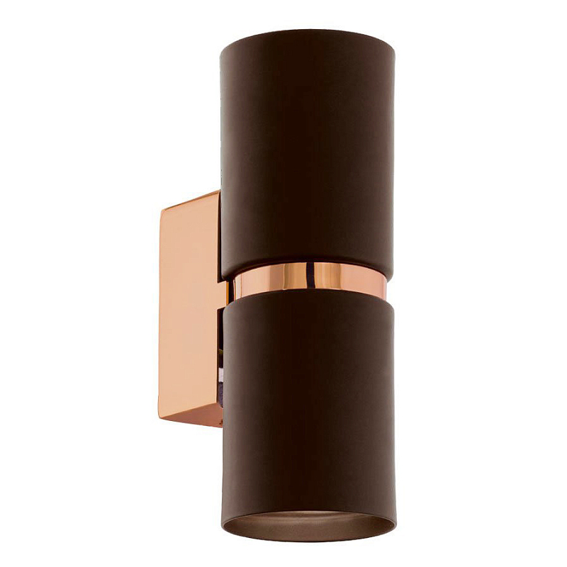 Бра Lestor double round copper Коричневый Медь Бра Lestor double round copper Коричневый Медь в Рязани | Loft Concept
