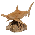 Статуэтка из дерева рыба-молот Animals of the World варинант исполнения - 4 | Loft Concept в Рязани