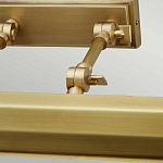 Светильник для картин с призматическим плафоном и двойными регулируемыми шарнирами Elstead Lighting варинант исполнения - 8 | Loft Concept в Рязани