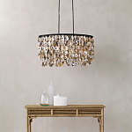 Люстра овальная с подвесками из устричных раковин Sea Ravens варинант исполнения - 4 | Loft Concept в Рязани