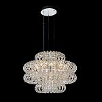 Люстра круглая с россыпью хрусталя Perfection of Diamonds варинант исполнения - 1 | Loft Concept в Рязани