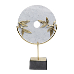 Декоративный арт-объект из мрамора Marble Ring варинант исполнения - 1 | Loft Concept в Рязани