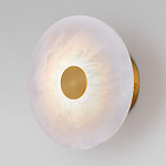 Бра светодиодный с мраморным рассеивателем латунь варинант исполнения - 2 | Loft Concept в Рязани