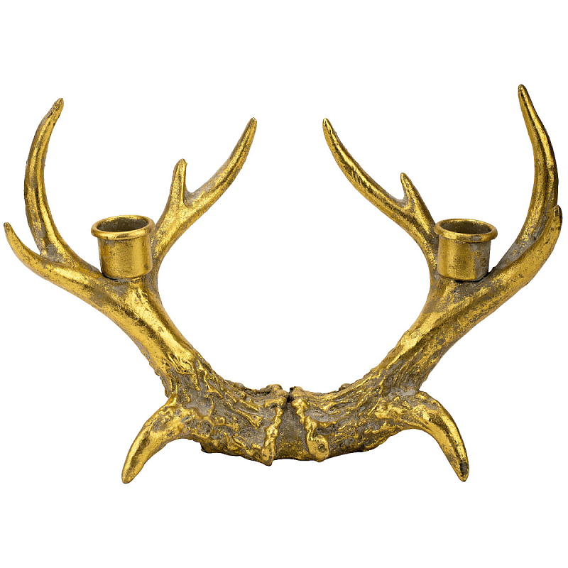 Подсвечник Iluminated deer antlers Золотой Подсвечник Iluminated deer antlers Золотой в Рязани | Loft Concept