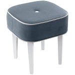 Квадратный мягкий пуф на белых ножках Winton Pouf Square варинант исполнения - 17 | Loft Concept в Рязани