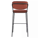 Стул барный с широкой полукруглой спинкой Chair Smooth Shapes варинант исполнения - 3 | Loft Concept в Рязани