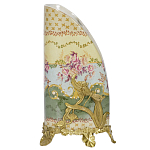 Фарфоровая ваза с бронзовыми элементами Eden Garden варинант исполнения - 1 | Loft Concept в Рязани