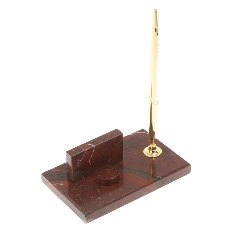Подставка для телефона с ручкой из натурального камня креноид Natural Stone Stand Креноид Золотой Подставка для телефона с ручкой из натурального камня креноид Natural Stone Stand Креноид Золотой в Рязани | Loft Concept