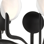 Люстра с плафонами в виде черно-белых дисков Ideal Shade Combination варинант исполнения - 1 | Loft Concept в Рязани