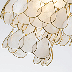 Подвесной светильник с декором из натуральной морской ракушки Iridescent Light варинант исполнения - 6 | Loft Concept в Рязани