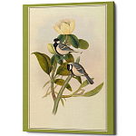 Постер на холсте с изображением птиц Blooming Birds Poster варинант исполнения - 10 | Loft Concept в Рязани