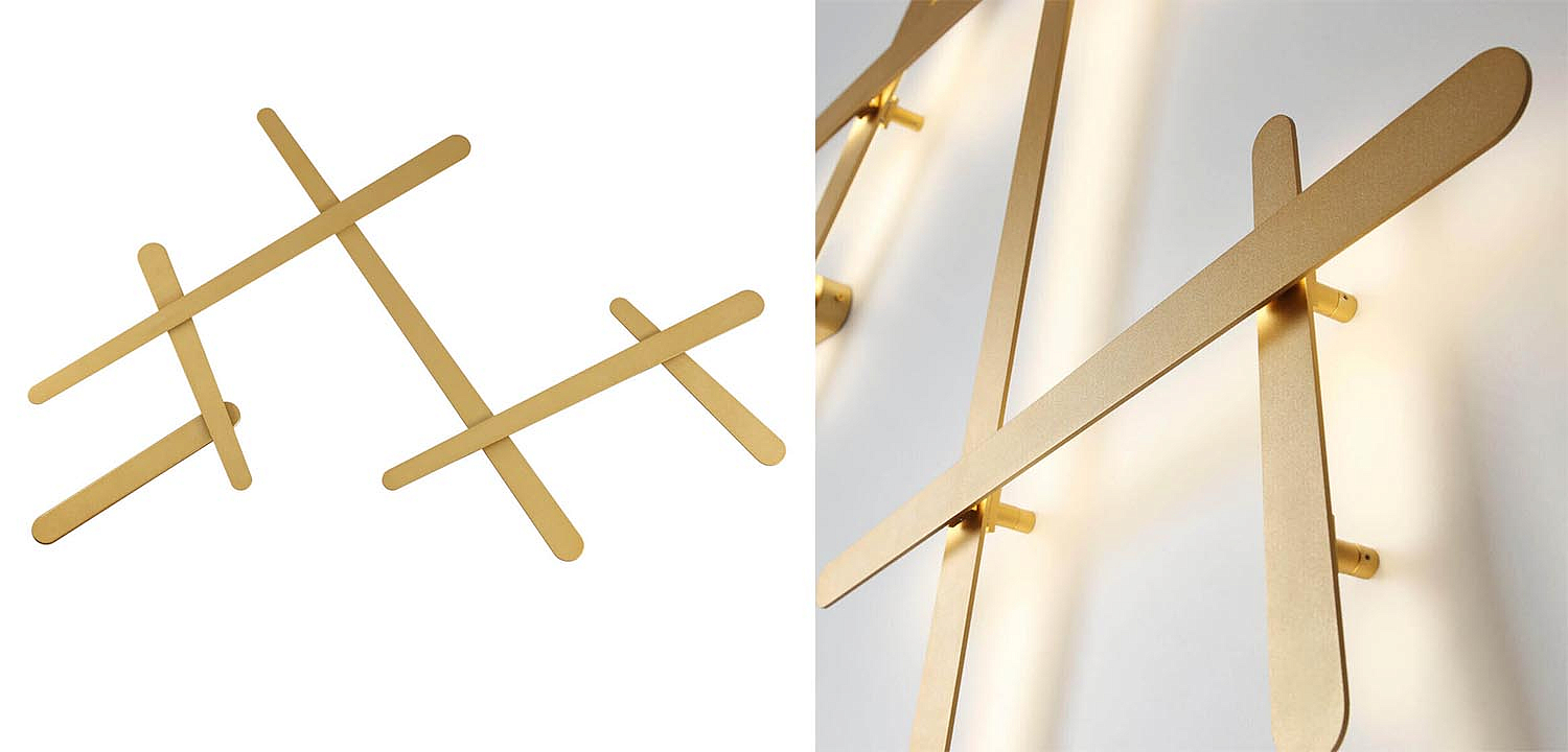 Бра Rolf Gold Labarint Lines - Loft-Concept в Рязани