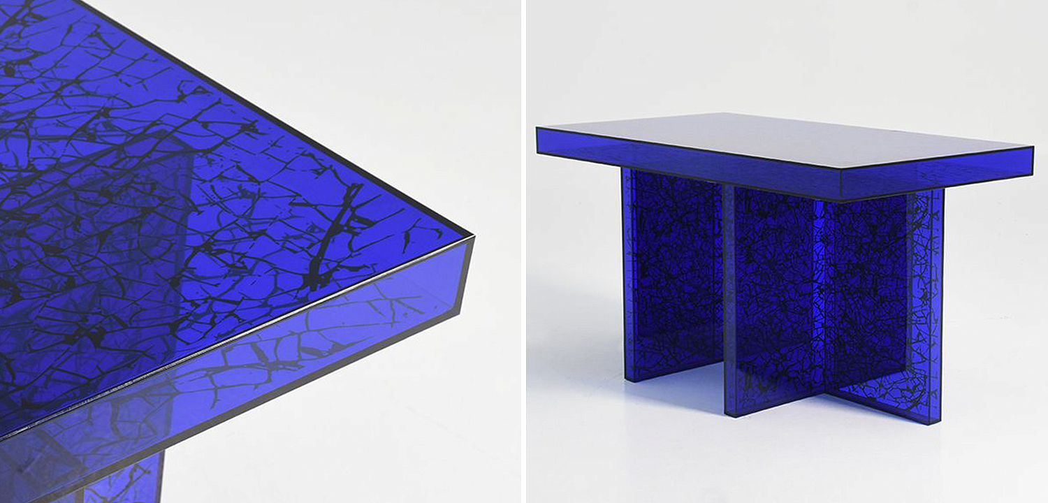 Кофейный стол Acrylic Blue Gerald Coffee Table Кофейный стол Acrylic Blue Gerald Coffee Table - Loft-Concept в Рязани