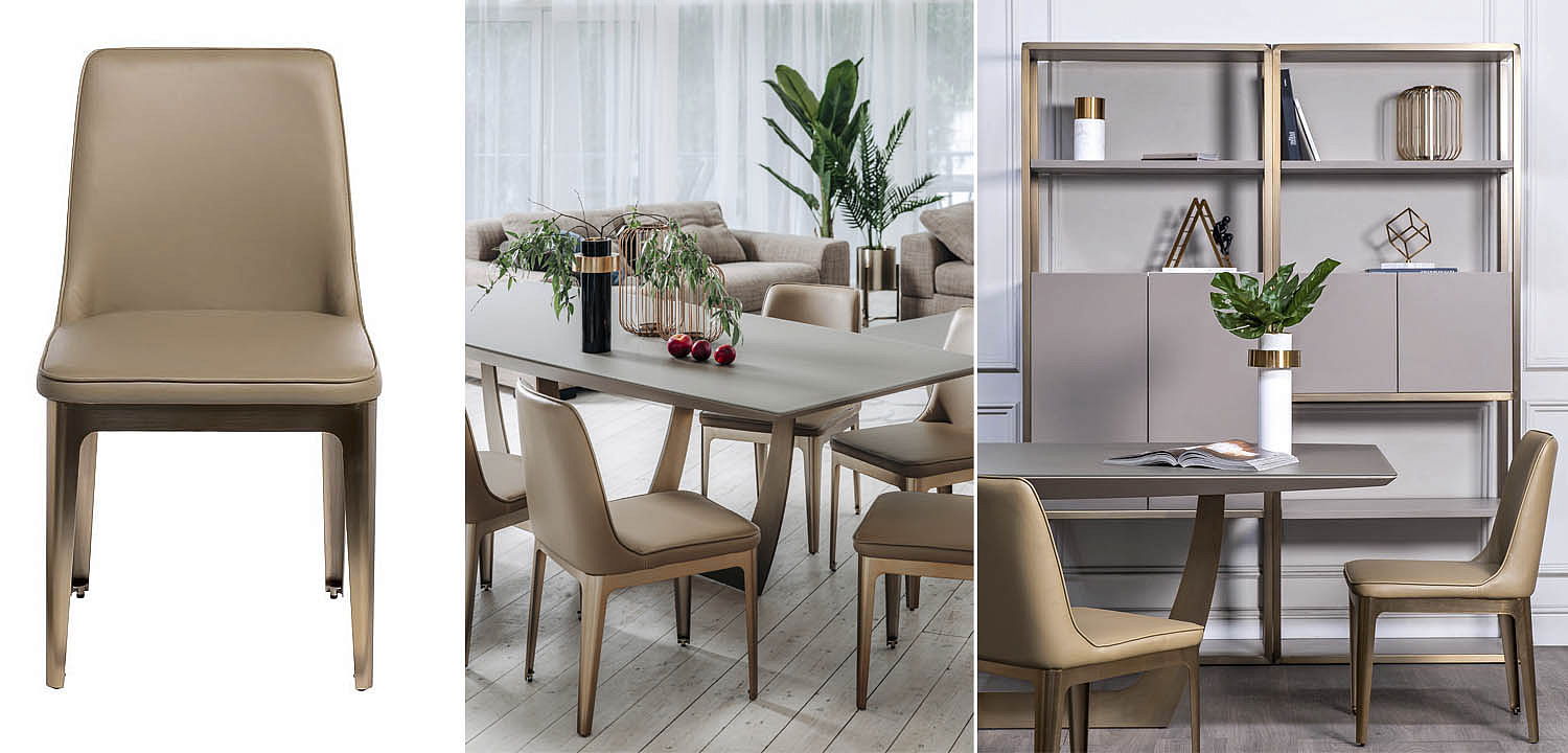 Стул Vohaul Chair beige Стул Vohaul Chair beige - Loft-Concept в Рязани