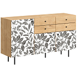 Буфет с принтом на дверцах Elise Cupboard варинант исполнения - 3 | Loft Concept в Рязани