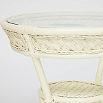 Комплект террасный из ротанга Eloise белый варинант исполнения - 7 | Loft Concept в Рязани