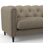 Мебельная ткань Шенилл коричневый цвет 138 см T4-28 варинант исполнения - 6 | Loft Concept в Рязани