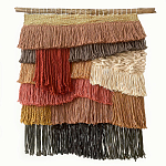 Текстильное Панно с бахромой варинант исполнения - 4 | Loft Concept в Рязани