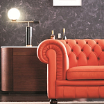 Дизайнерский комод овальной формы с белой столешницей и 4-мя ящиками Gioli варинант исполнения - 3 | Loft Concept в Рязани