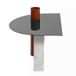 Дизайнерский журнальный стол с рельефным основанием Dutynor варинант исполнения - 1 | Loft Concept в Рязани