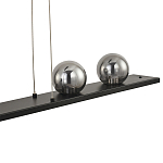 Светодиодная линейная люстра IONA Сhandelier black 103 варинант исполнения - 3 | Loft Concept в Рязани