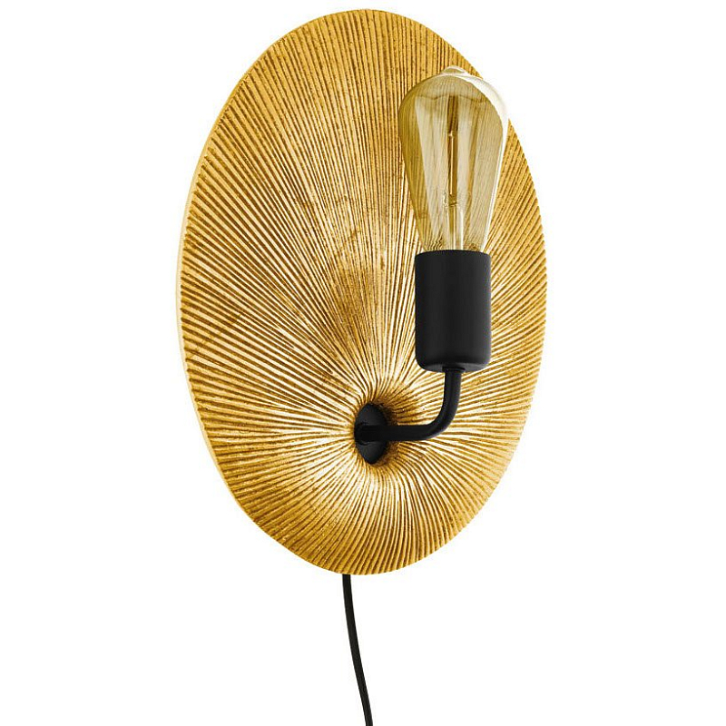 Бра bird of paradise Черный Глянцевое золото Бра bird of paradise Черный Глянцевое золото в Рязани | Loft Concept