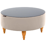Круглый журнальный стол Garner Round Coffee Table Light варинант исполнения - 1 | Loft Concept в Рязани