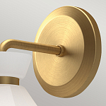 Бра с белым конусным плафоном из стекла Alora Mood варинант исполнения - 6 | Loft Concept в Рязани