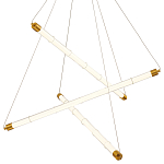 Светодиодная люстра Trumpet Tube Brass  варинант исполнения - 1 | Loft Concept в Рязани