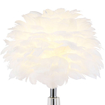 Настольная лампа с перьями Plumage White Table Lamp варинант исполнения - 2 | Loft Concept в Рязани