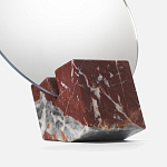 Настольное дизайнерское зеркало Poltronova Vanitas Rosso Franci Mirror and Photo Holder варинант исполнения - 2 | Loft Concept в Рязани